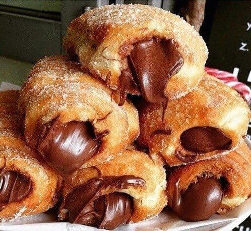 Beignets farcis au nutella