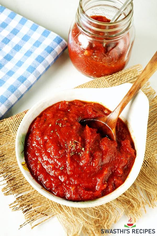 Comment faire une sauce à pizza.