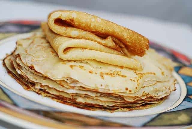 Crêpes de banane plantain