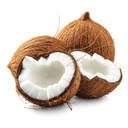 Eau fraîche ou d'eau de coco