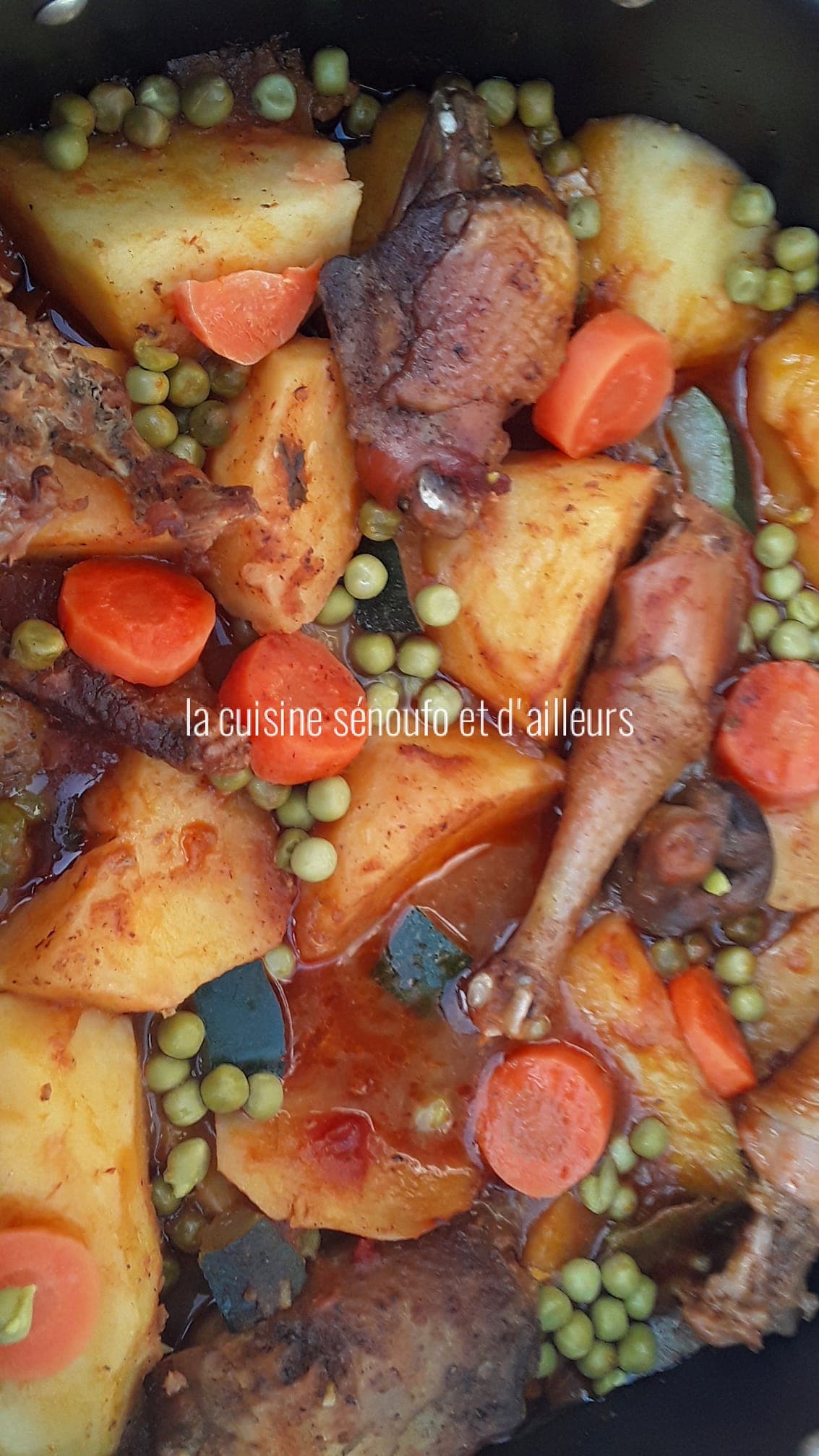 Ragout de patate douce