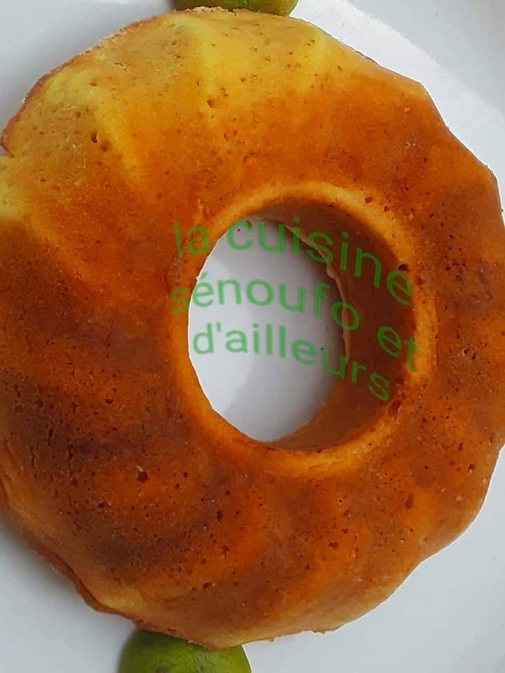 Gâteau moelleux a la mandarine