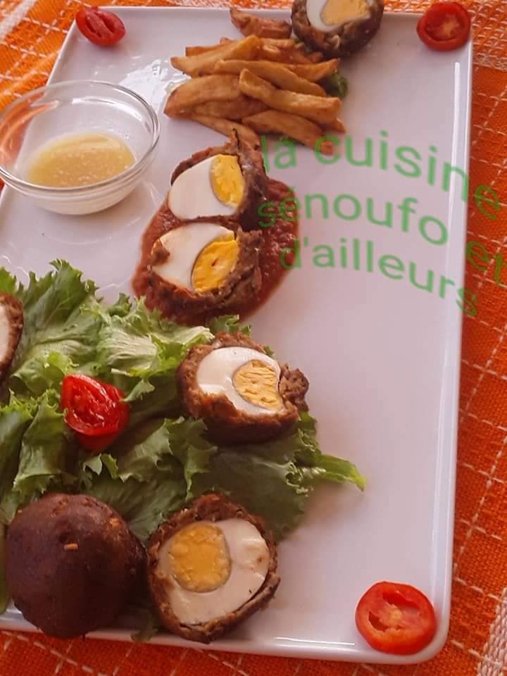 Boulettes de poisson farcis aux œufs durs