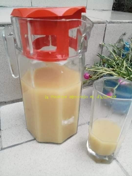 Jus de gingembre au riz