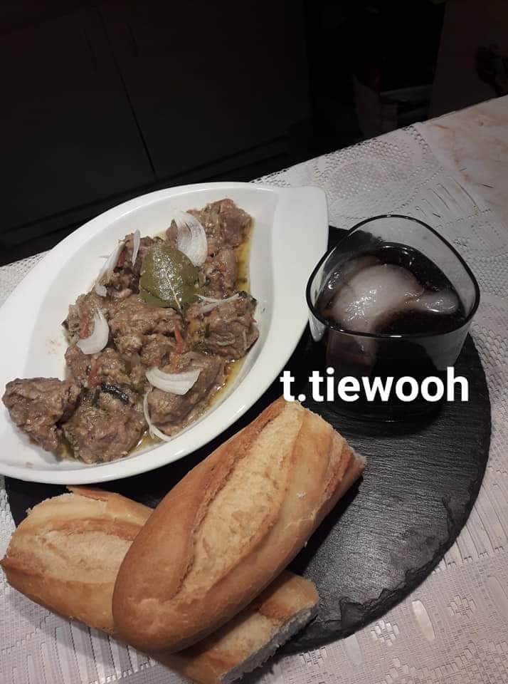 Pain viande et son témoin