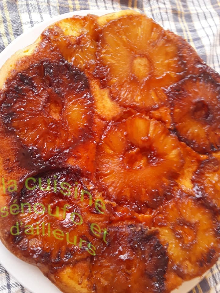 Gâteau au yaourt et à l’ananas