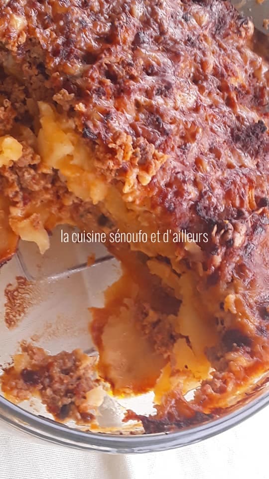 Gratin de pomme de terre et courgette