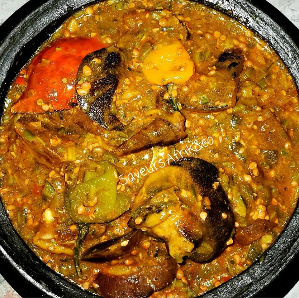 Sauce kopê accompagné de placali