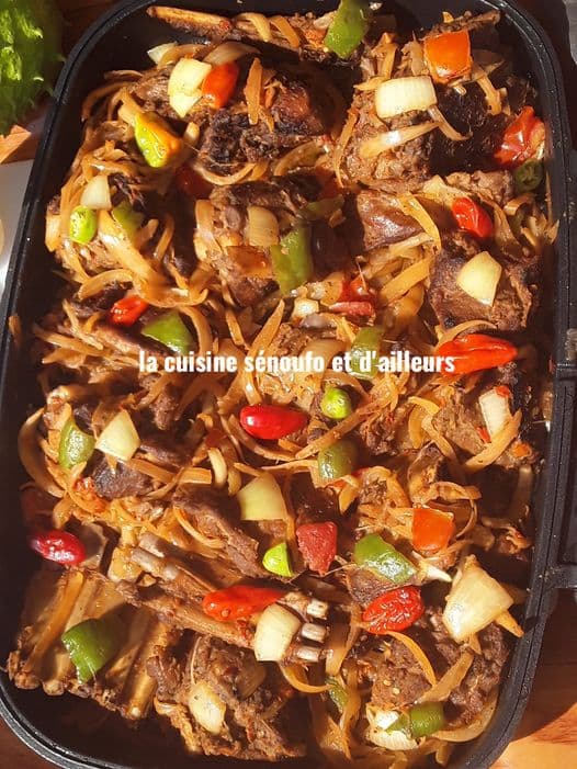 Choucouya de mouton à la poêle