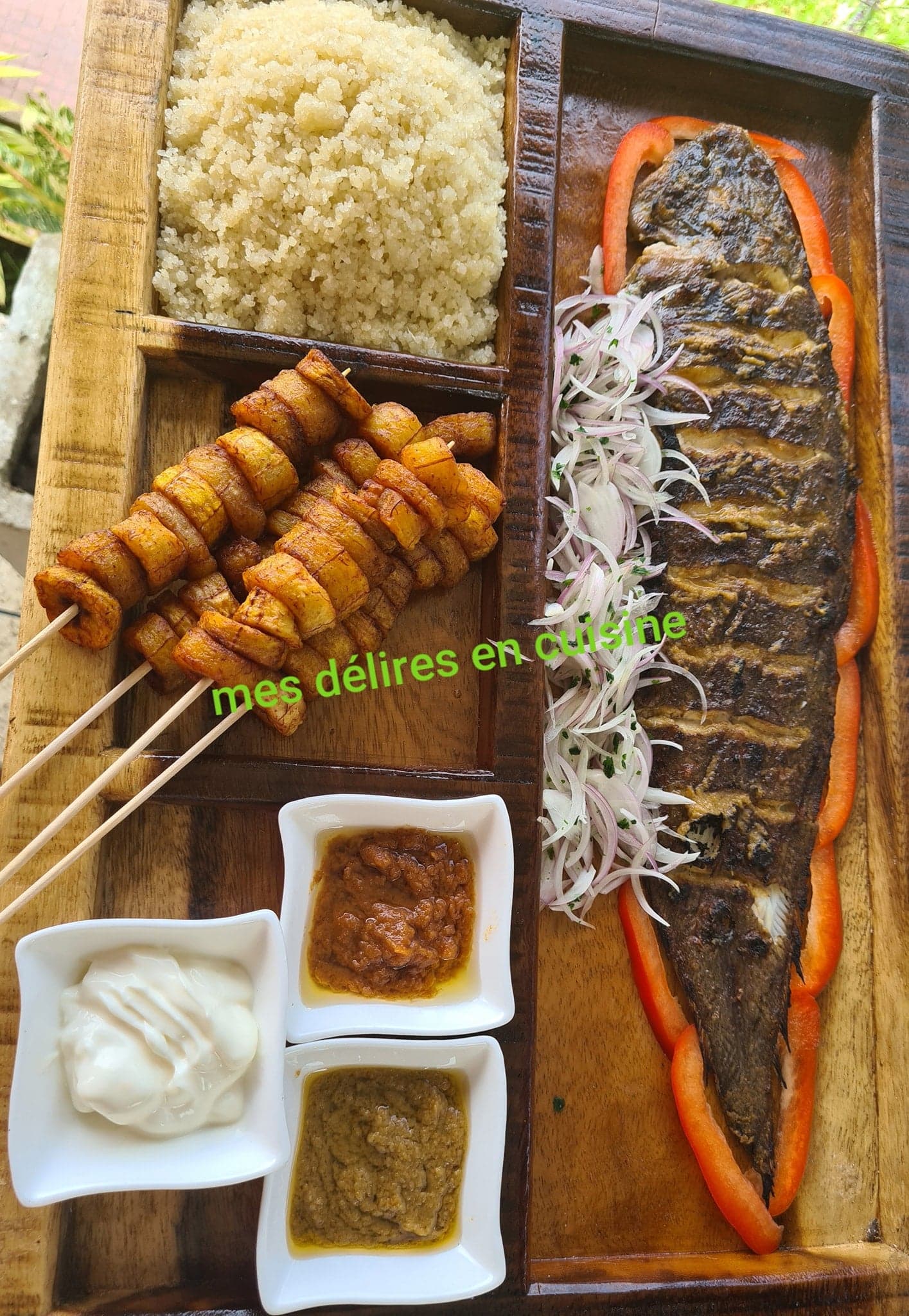 Sole grillé aux épices africaine by lolo