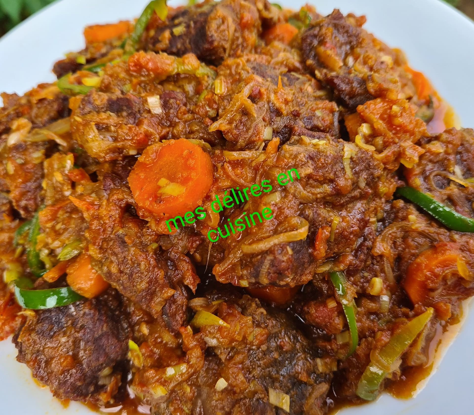 Sauté de bœuf à la sauce soja et multiples épices by lolo