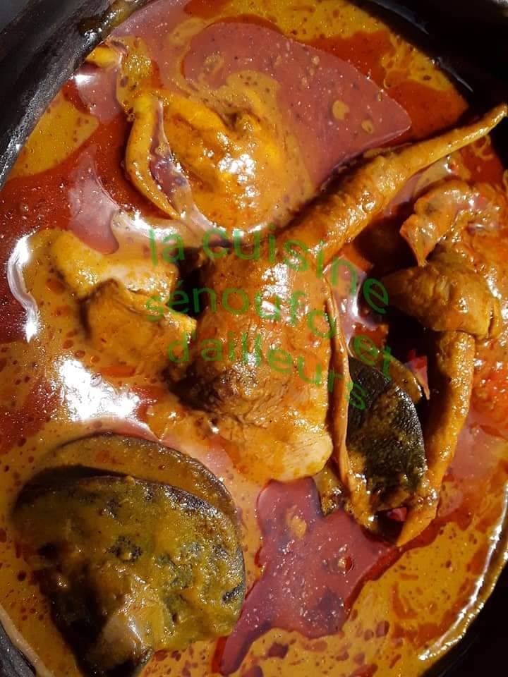 Sauce graine aux escargots et champignons