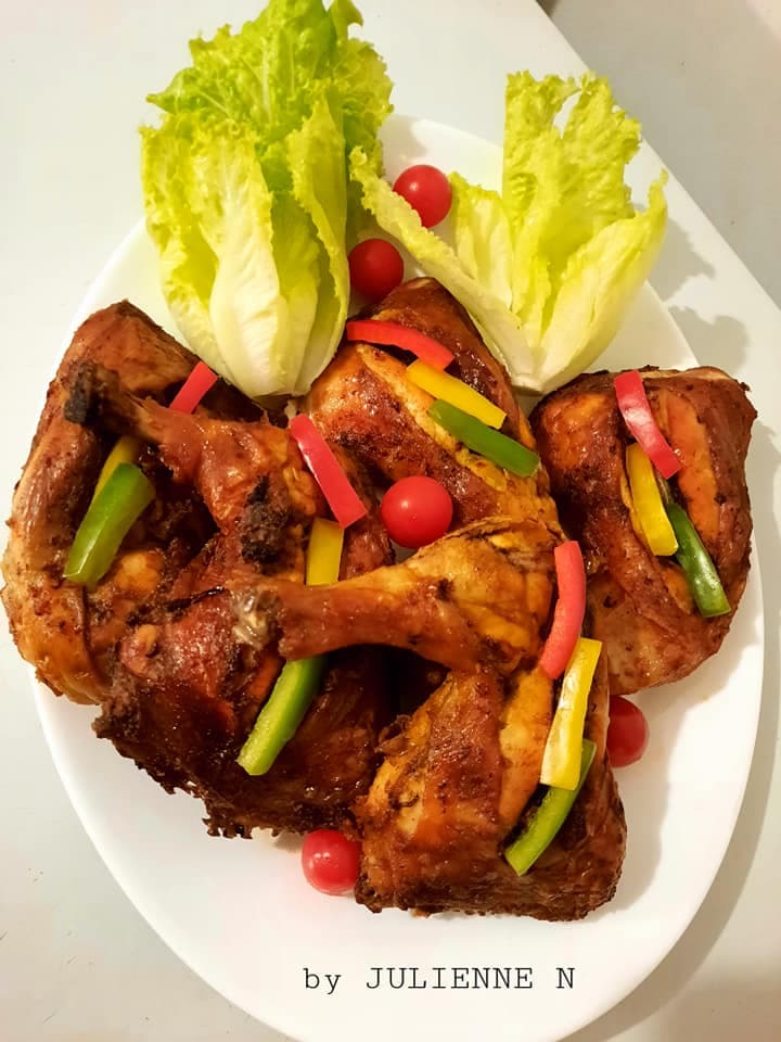 Cuisses de Poulet Rôties aux Épices