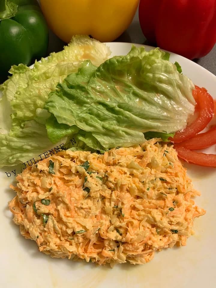 Salade de choux blanc et carotte