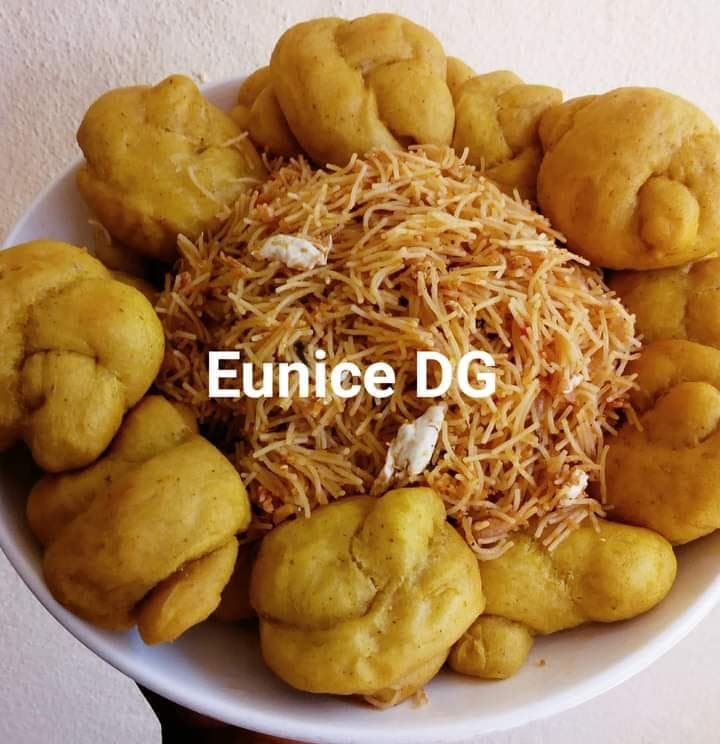 Beignets jaunes jaunes