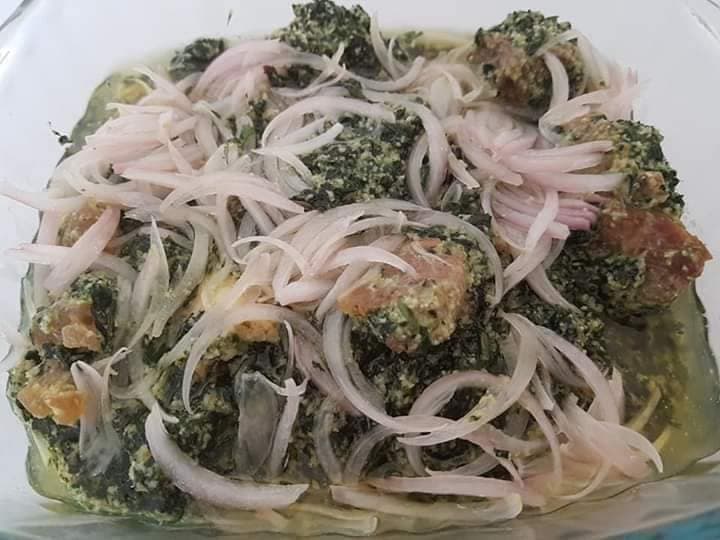 Ndolé viande façon façon