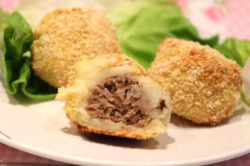 Boulettes de pommes de terre farcies : recette originale