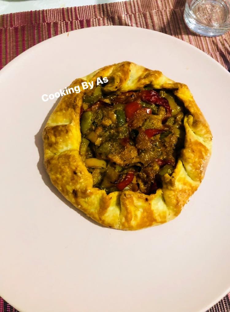 Tartelette rustique romarin poivron