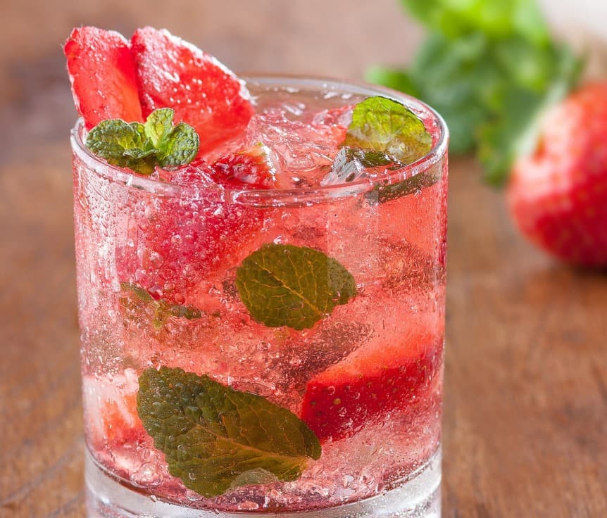 Mojito a la fraise