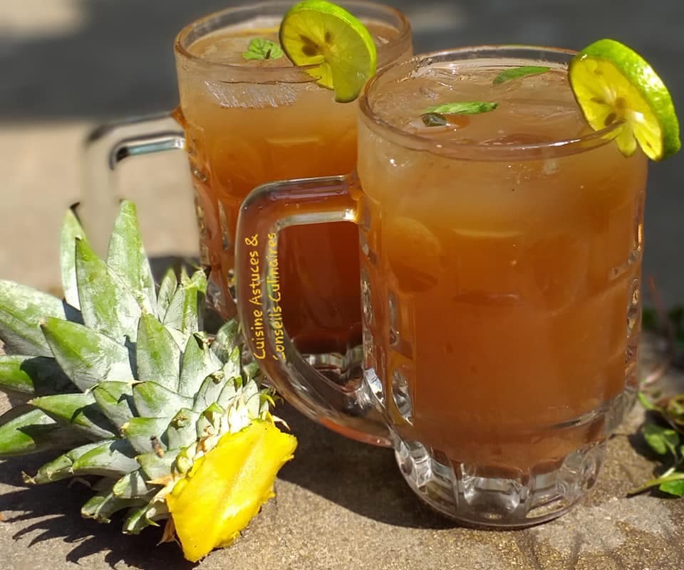 Jus de tamarin ananas et gingembre