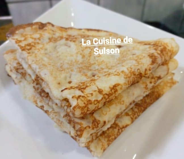 Crêpes de riz délicieuses.