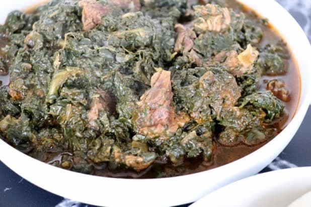 Epinards à la viande