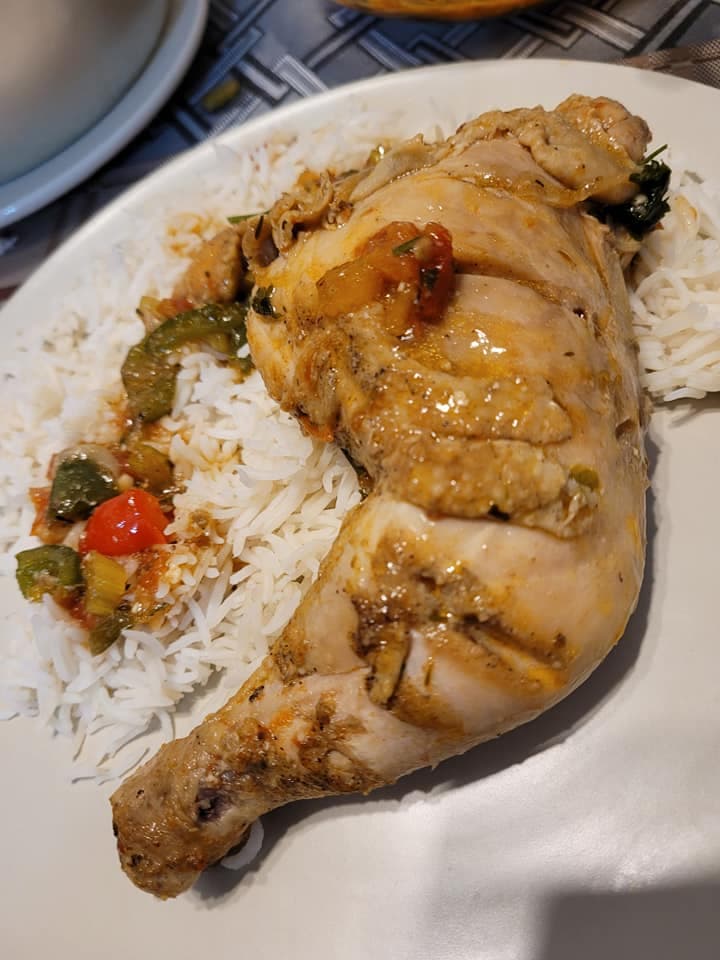 Du poulet a la mayonnaise