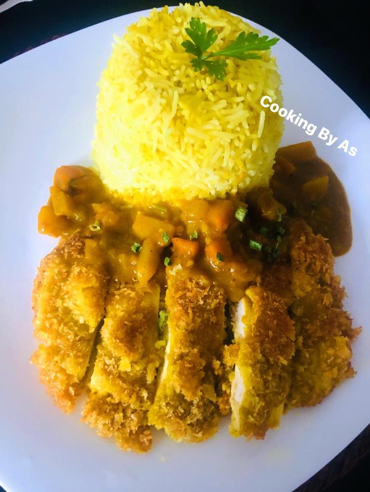 Poulet katshu au curry