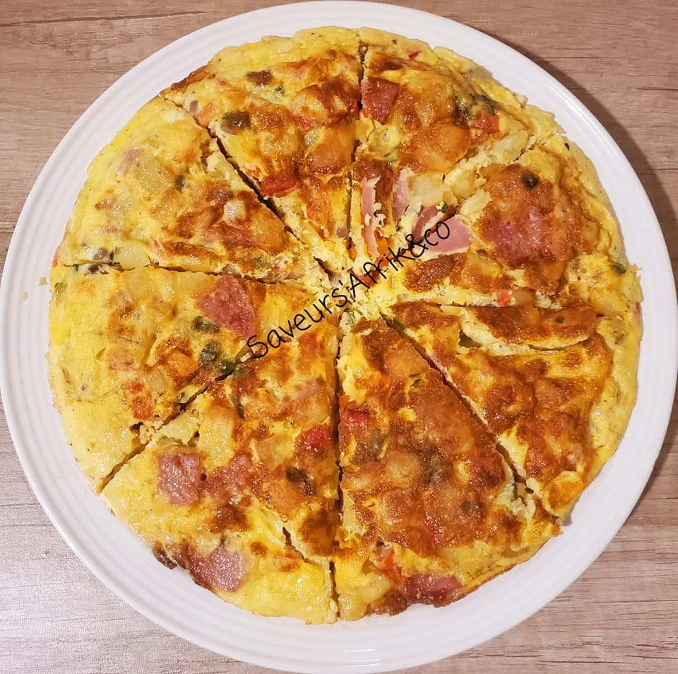 Tortilla au saucisson de bœuf