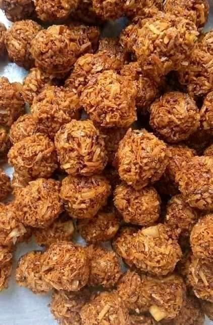 Du Coco râpé grillé