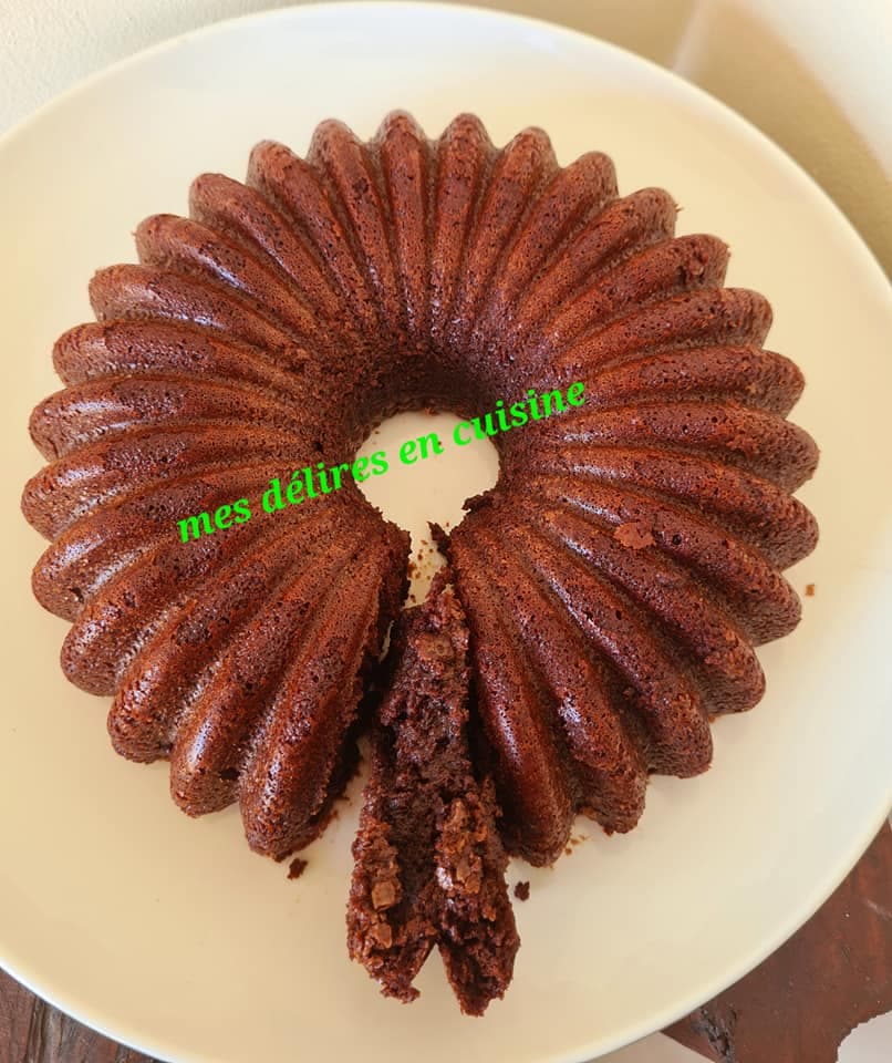 Un délicieux gâteau au chocolat