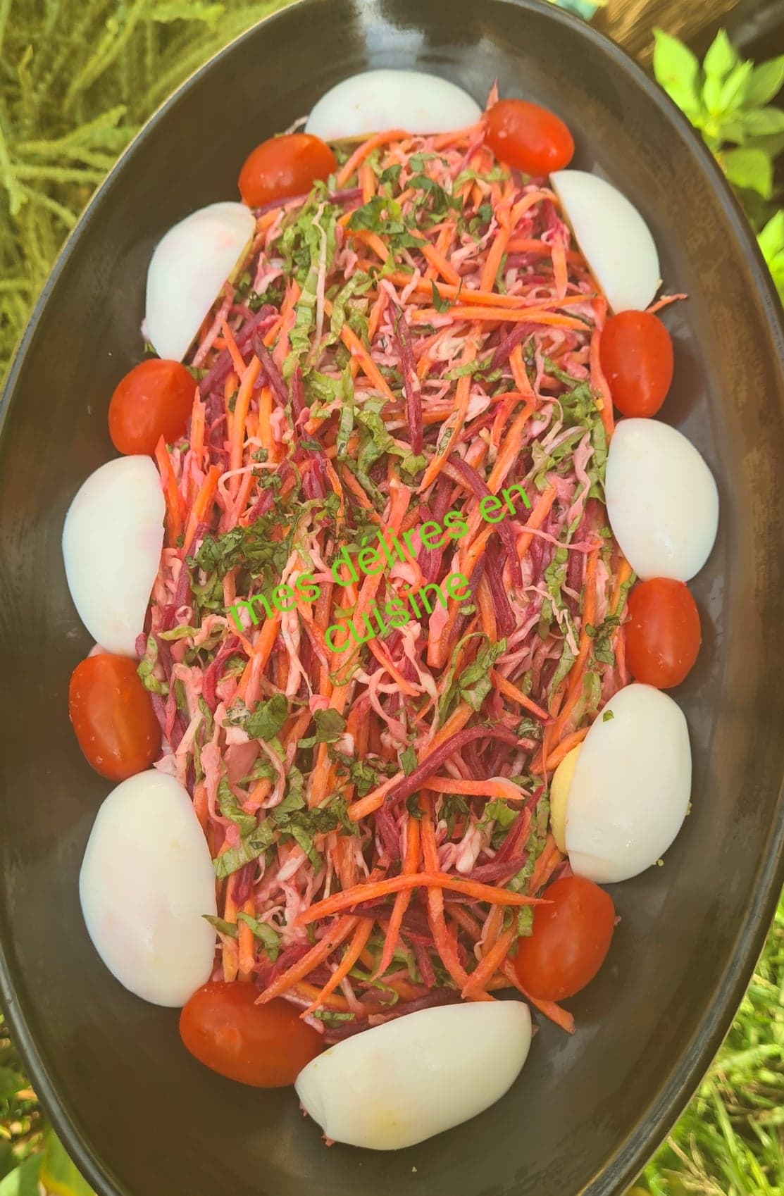 Salade de choux blanc et carottes