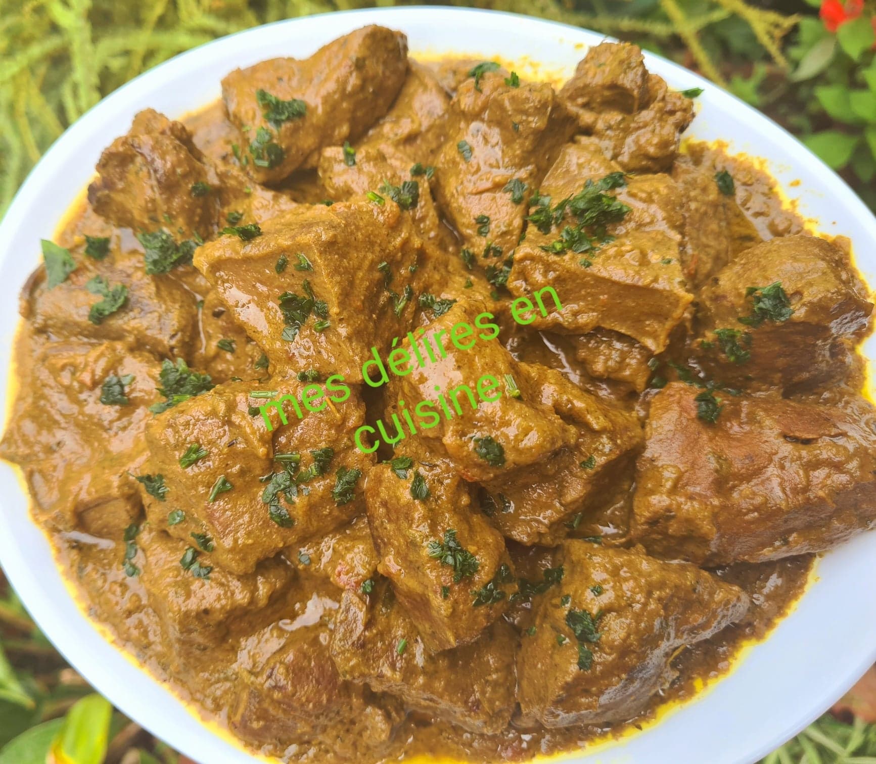 Foie de bœuf à la moutarde