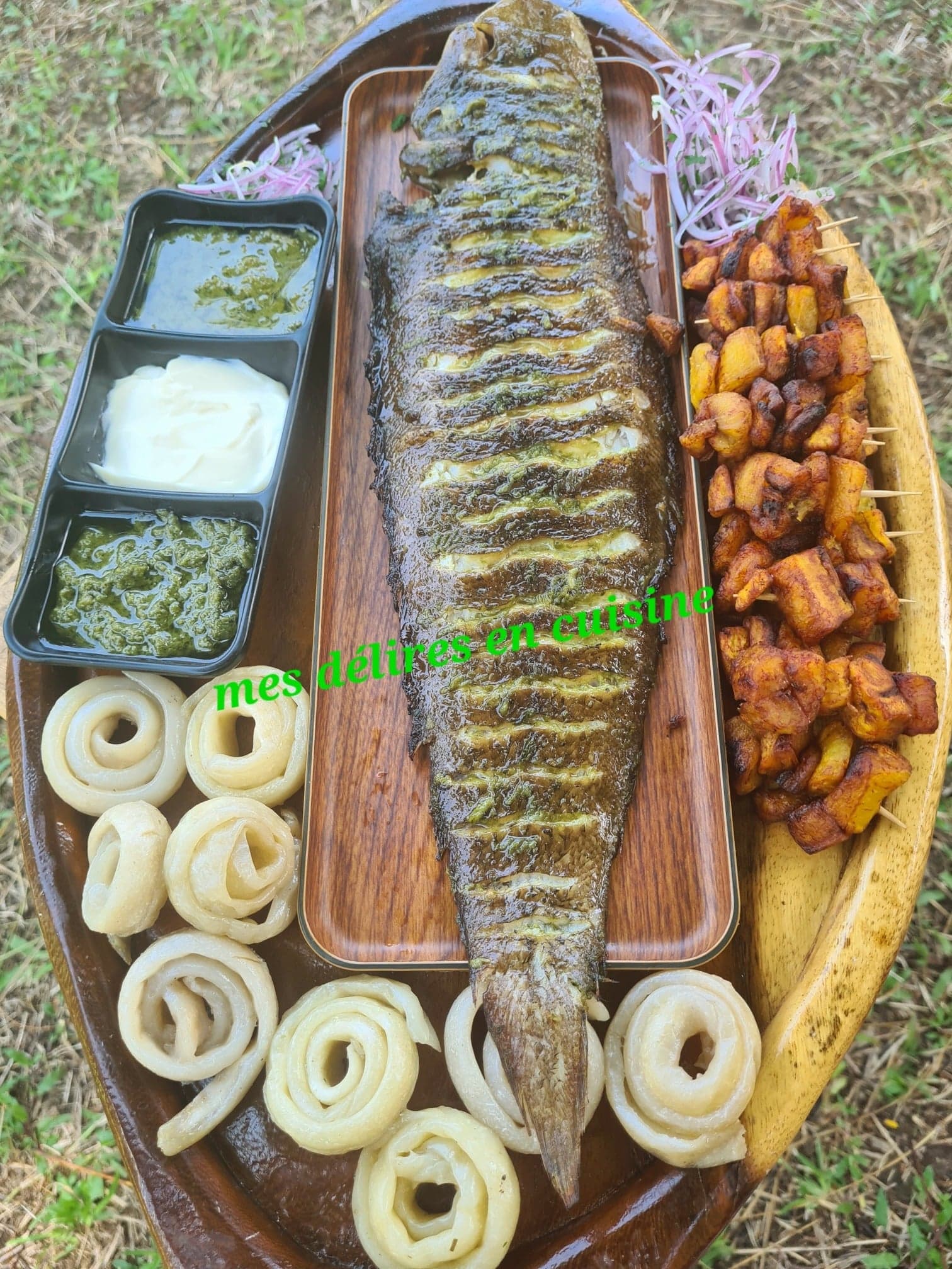 Sole grillé et ses invités by lolo