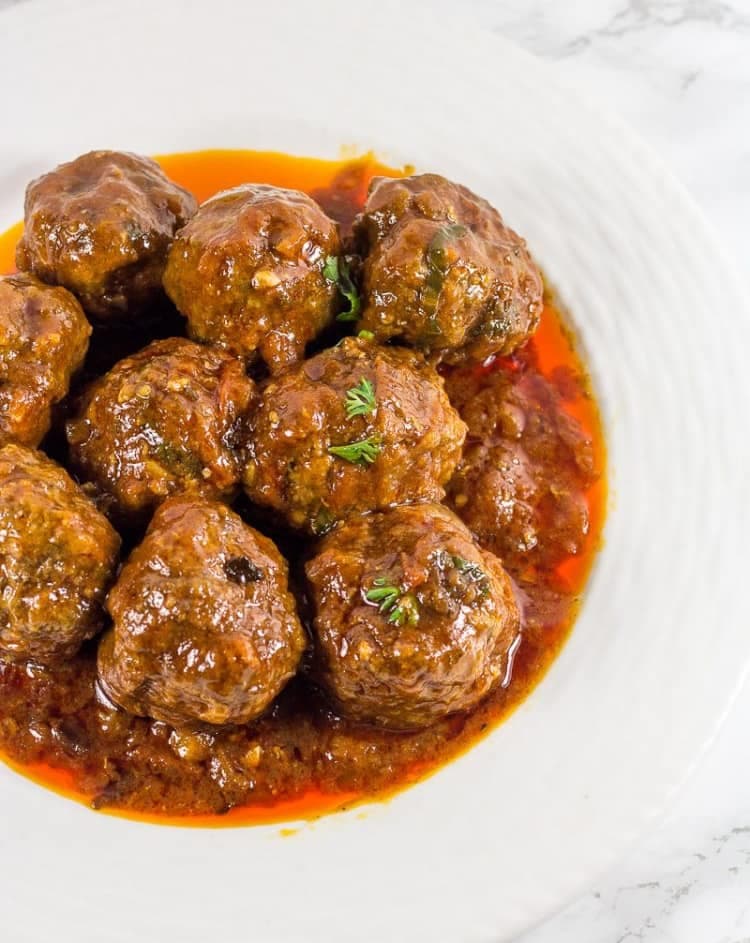 Des boulettes de viande