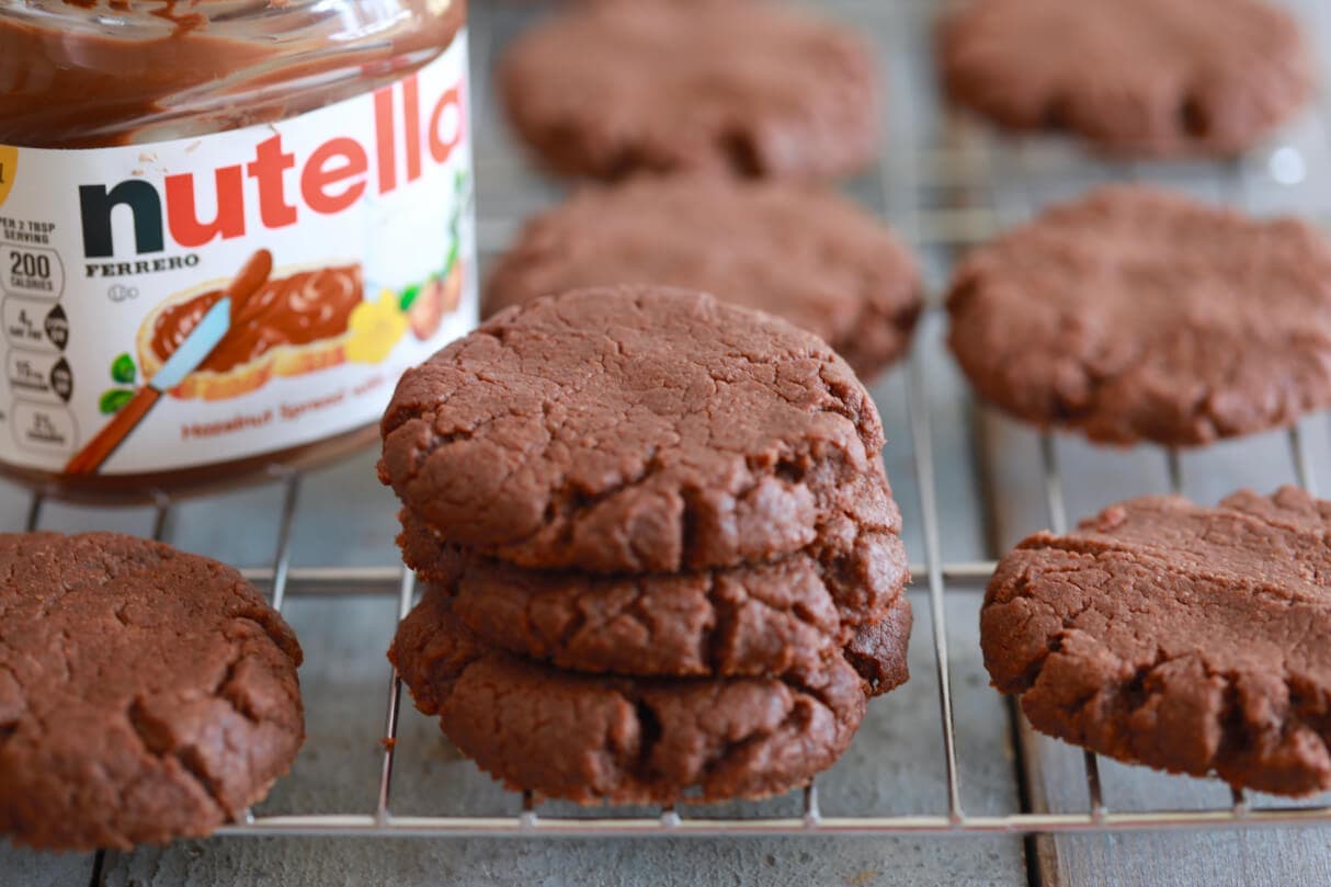 Comment faire des biscuits Nutella maison.