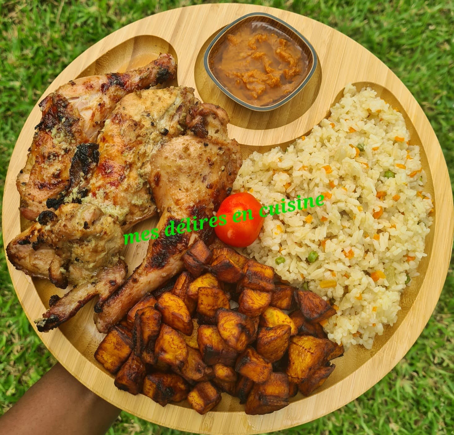 Poulet grillé à la marinade yaourt