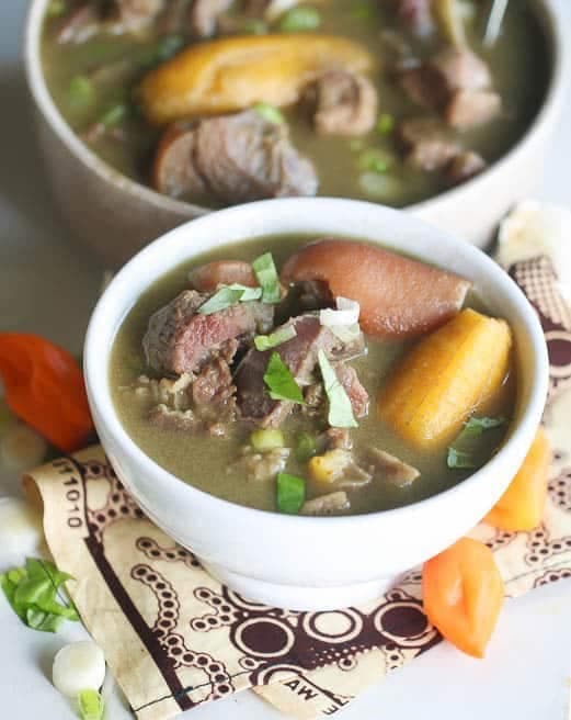 Soupe de chèvre au poivre