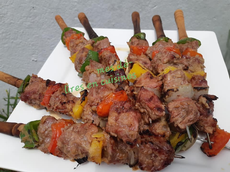 Brochettes de bœuf