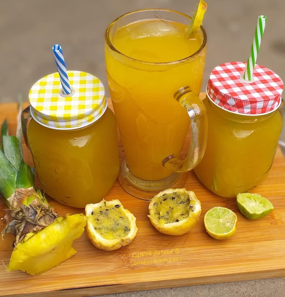 Jus de passion à l’ananas