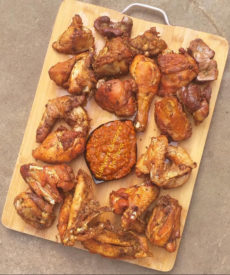 Poulet mariné aux épices