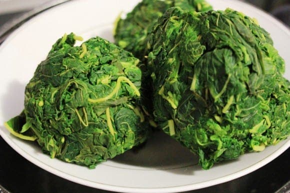 Astuce pour laver le Ndolè