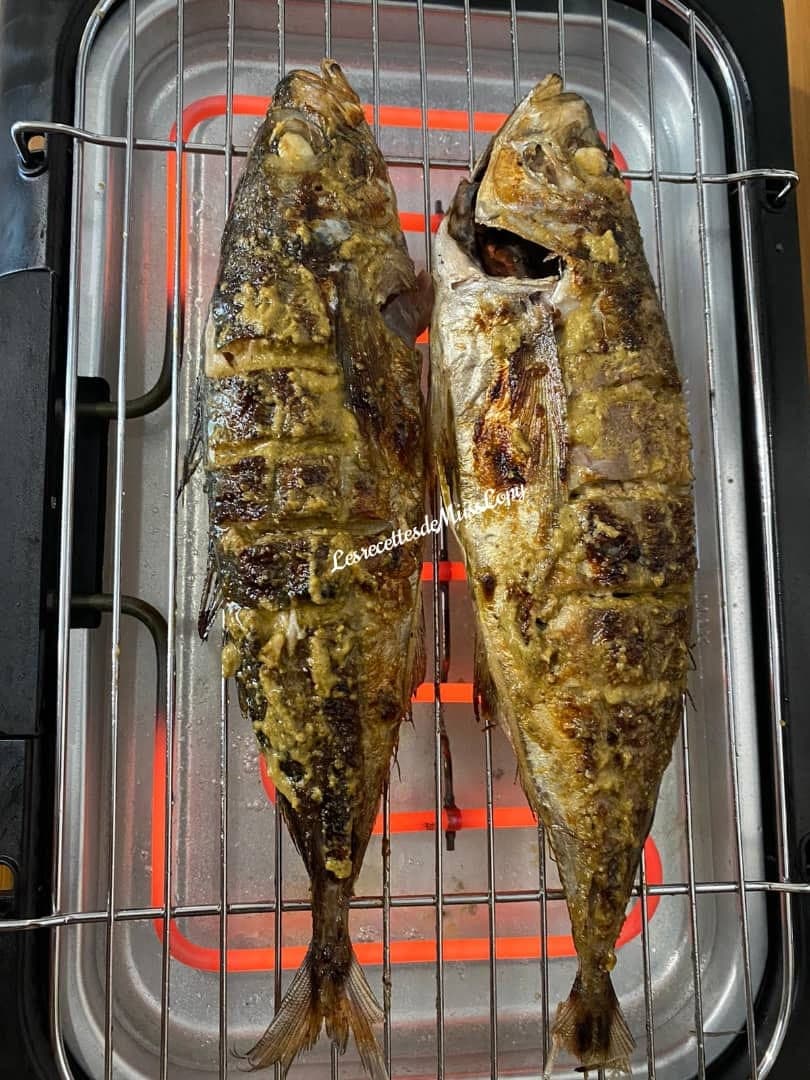 Poisson braisé à la camérounaise.