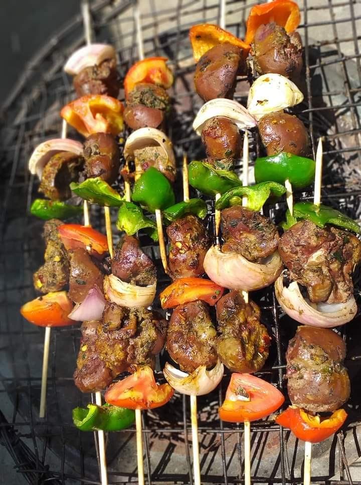 Brochettes de rognons de bœuf