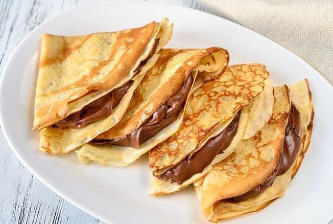 Des crèpes fondantes