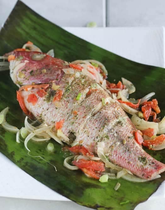 Liboke ou poisson en feuilles de bananier