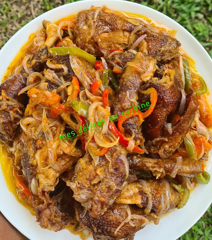 Poulet fumé aux légumes