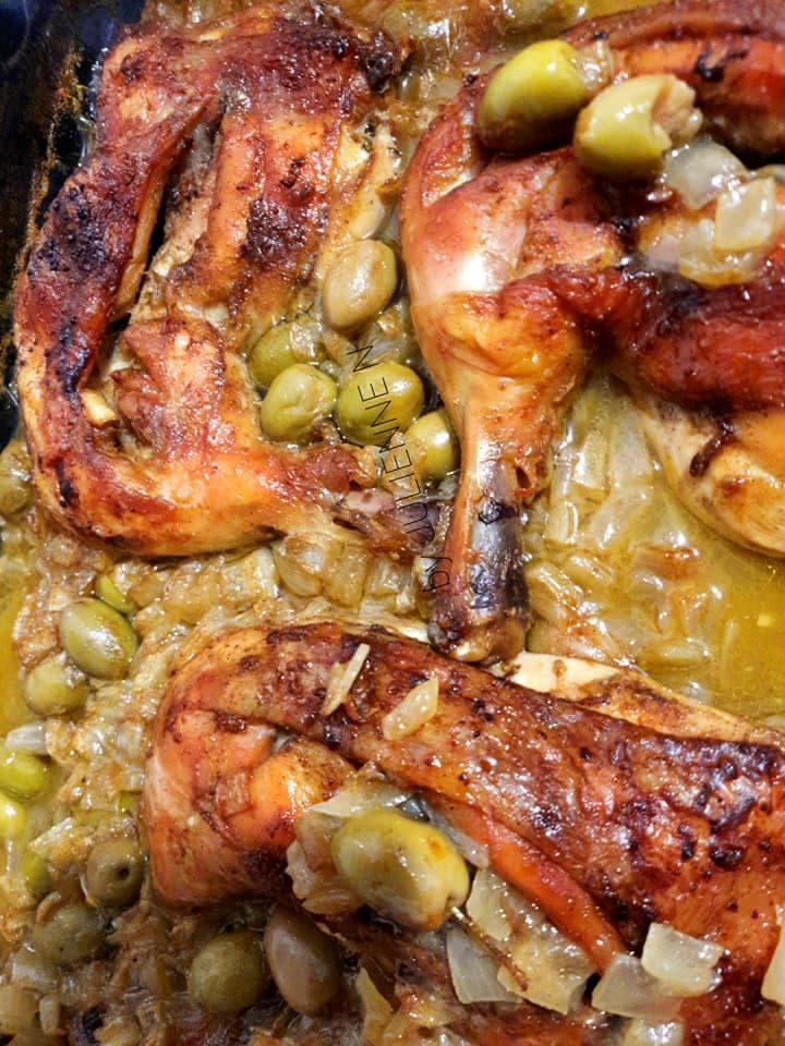 Yassa poulet au four