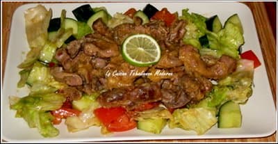 Gésiers à la citronelle