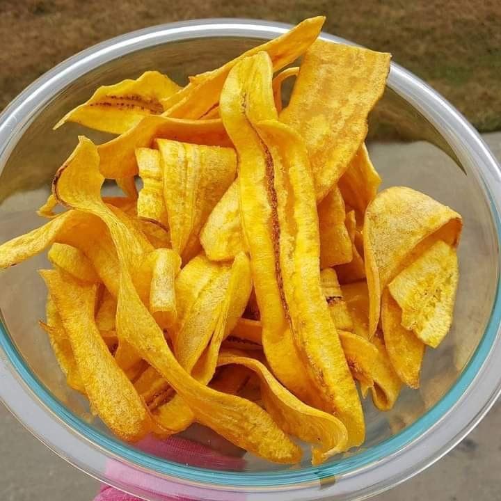 Çomment faire et réussir des chips de bananes